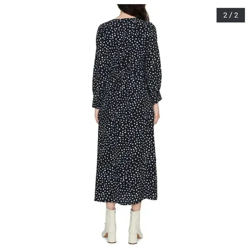 Sanctuary Niki Long Sleeve Smocked Midi Dress 2 - Picture 4 of 15